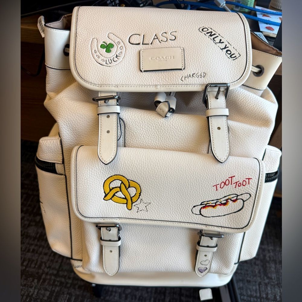 Coach Sprint Backpack with Sketch print